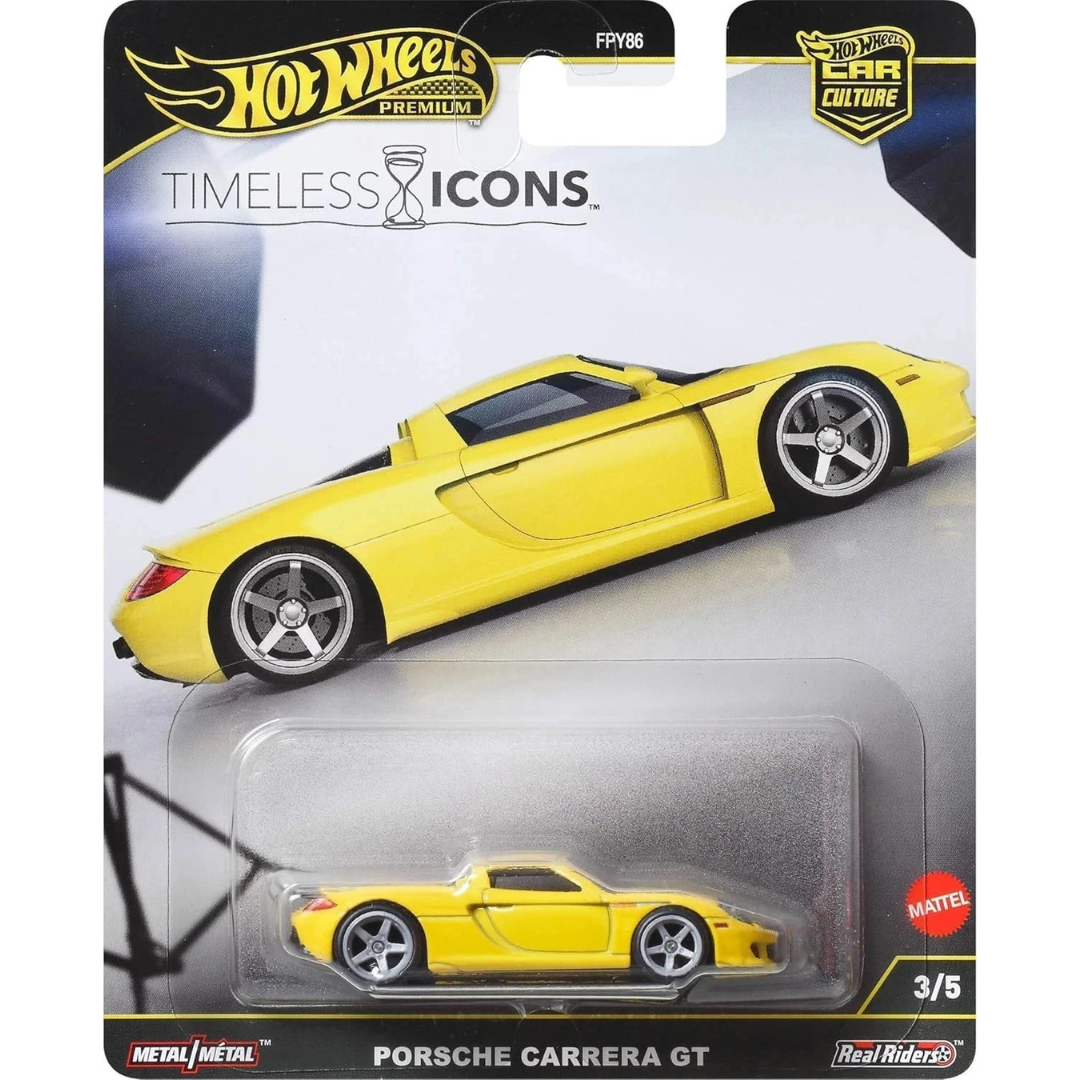 Hot Wheels Premium Porsche Carrera GT Timeless Icons