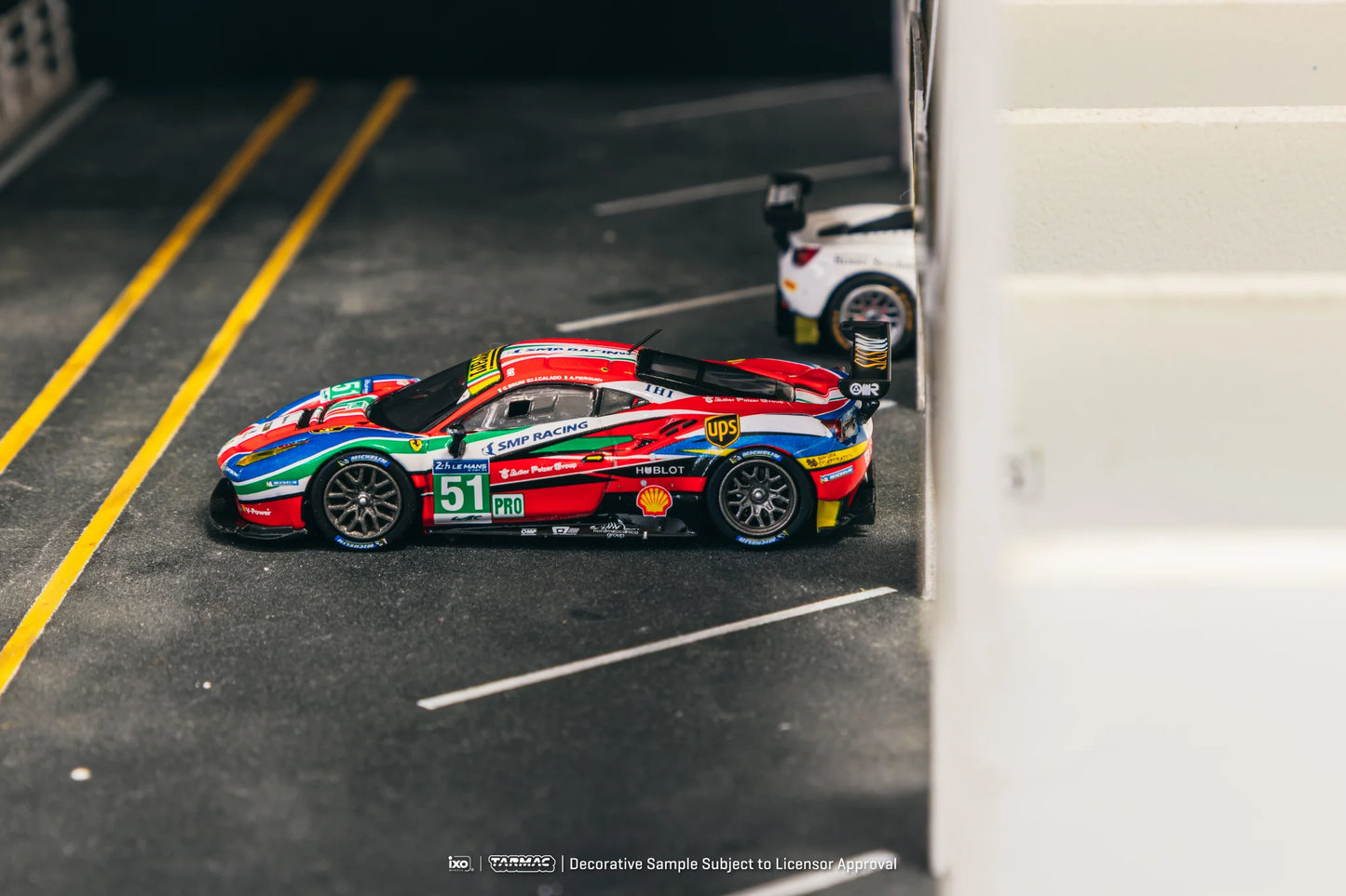 Tarmac Works 1/64 Ferrari 488 GTE 2016 #51 G.Bruni/J. Calado/A.Pier Guidi 24h of Le Mans T64-071-16WEC51