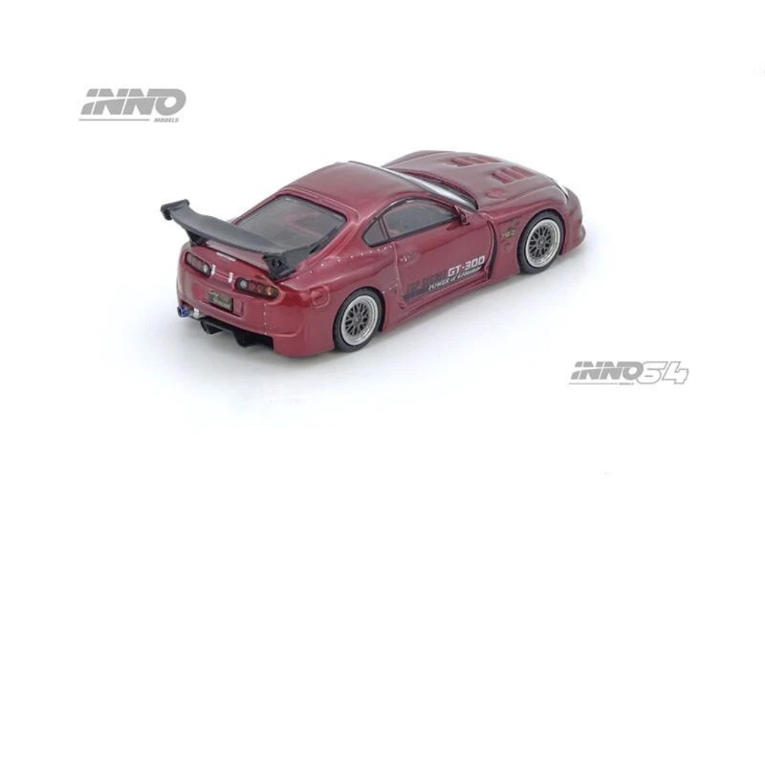 Inno64 Toyota Supra A80 Top Secret Rojo 1.64