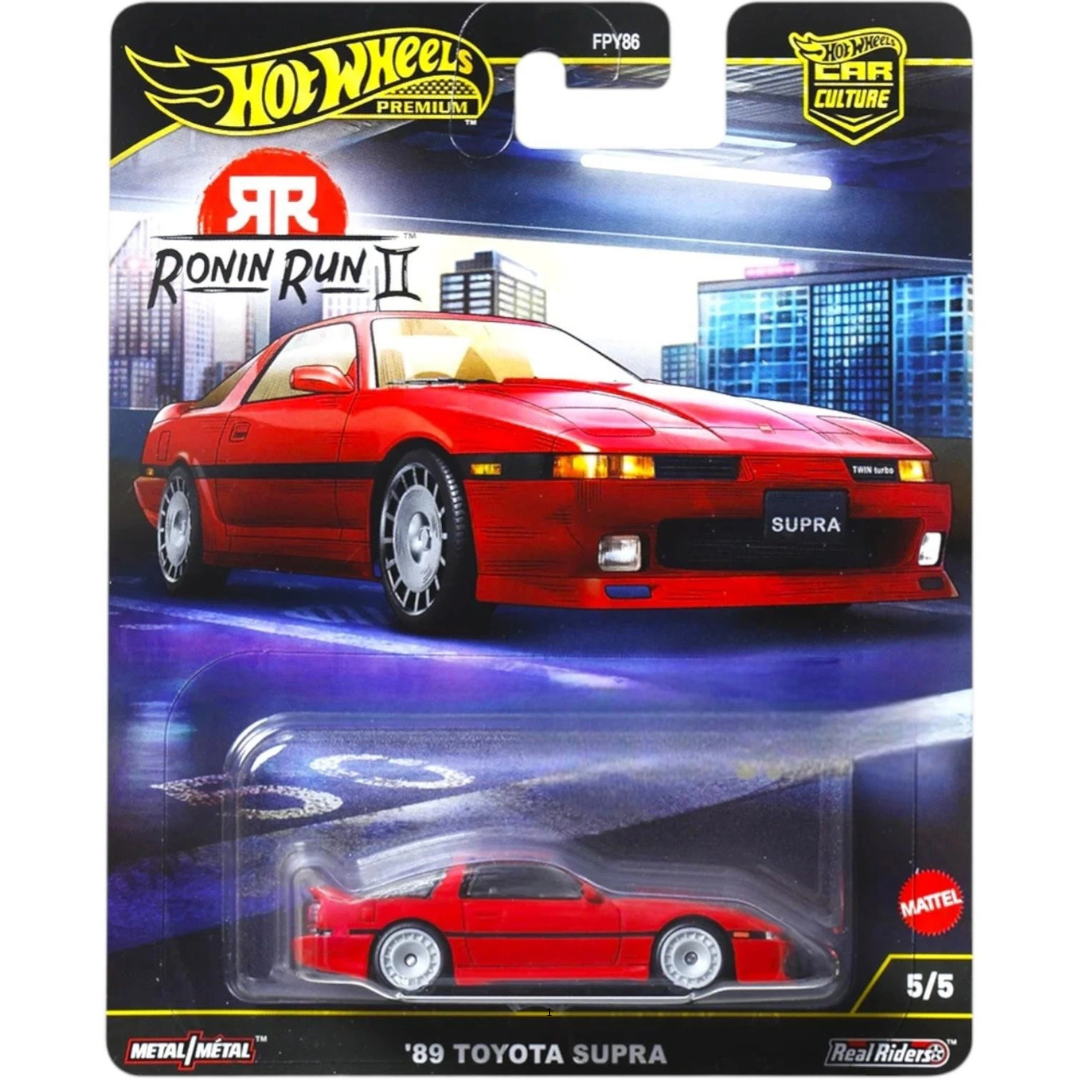 %%% Damage card %%% Hot Wheels Toyota Supra '89 Ronin Run 2 (Presenta Desperfectos en tarjeta y/ó blister)