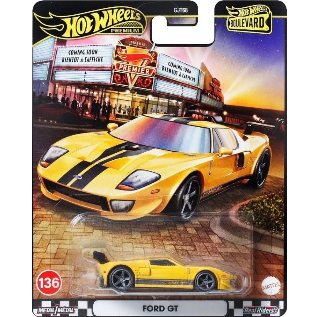 Hot Wheels Premium Boulevard Ford GT # 136