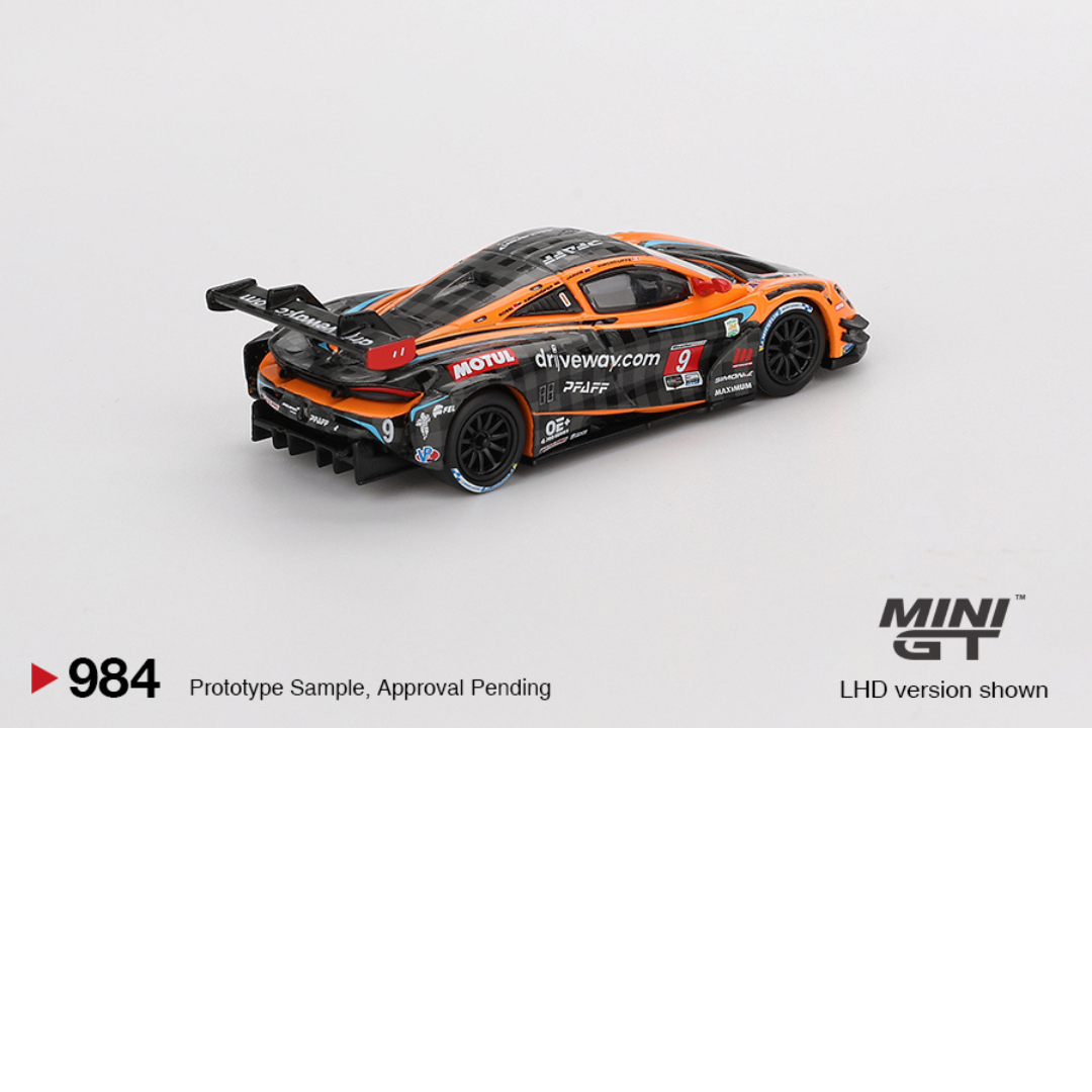 MINI GT McLaren 720S GT3 Evo Pfaff Motorsports IMSA Daytona 24 Horas # 984