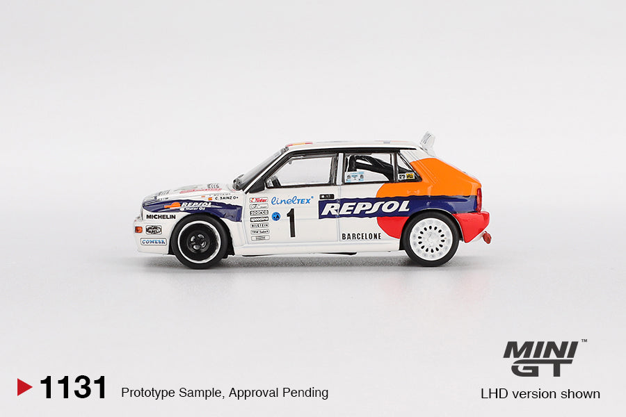 MINI GT LANCIA DELTA INTEGRALE EVOLUZIONE #1 RALLY MONTE CARLO 1993 # 1131 (Blister)