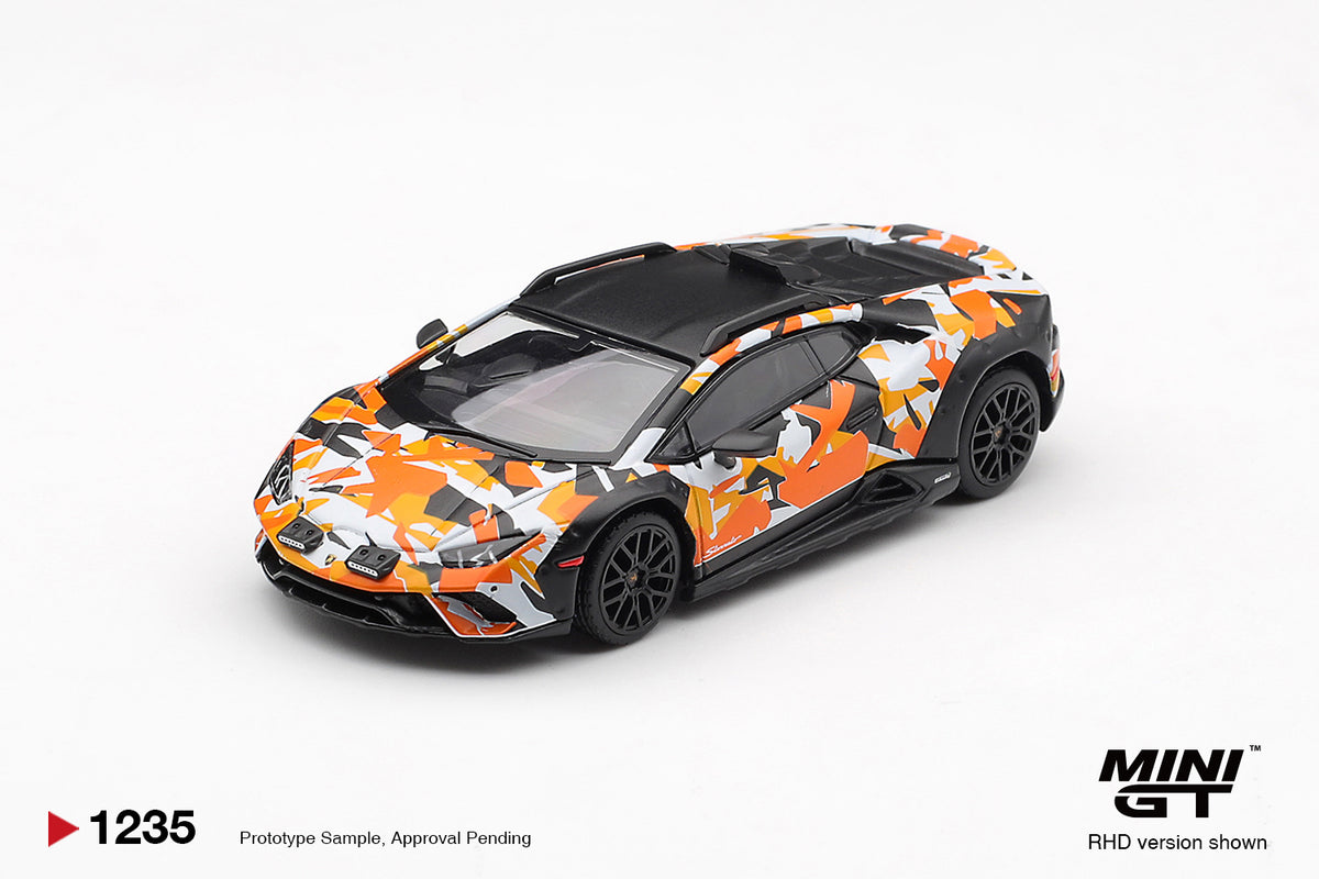 MINI GT Packx4 Conjunto todoterreno Lamborghini Huracán Sterrato All Terrain MGTS0026 # 1232 # 1233 # 1234 # 1235