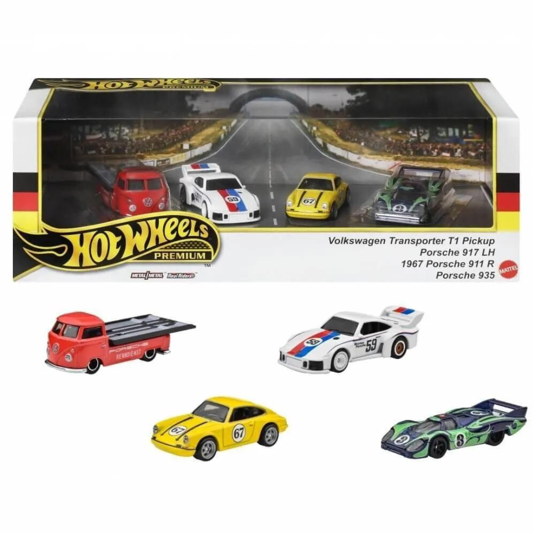 Hot Wheels Premium Set Porsche Diorama