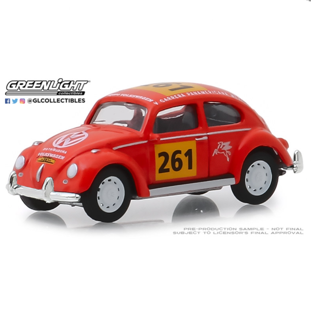 %%% Volkswagen Beetle nº 261 (1954) Greenlight 1/64
