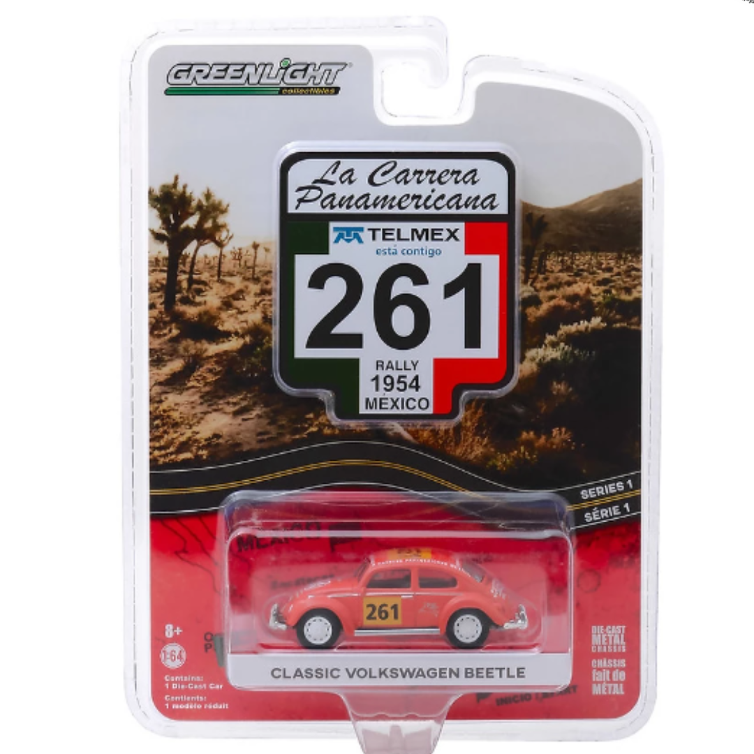 %%% Volkswagen Beetle nº 261 (1954) Greenlight 1/64