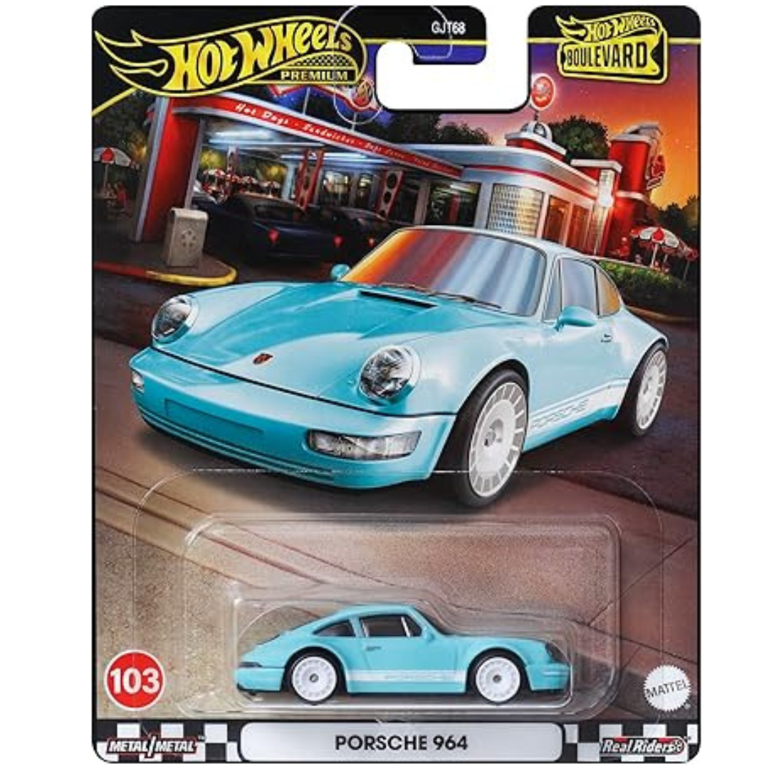 Hot Wheels Premium Porsche 964 Boulevard #103 HRT73