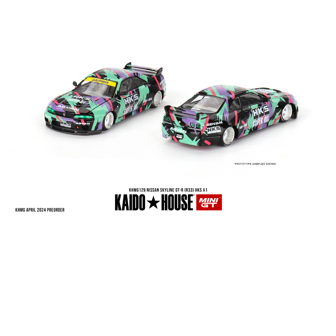 KAIDO HOUSE NISSAN SKYLINE GTR R33 HKS V1 1995 # 780 129