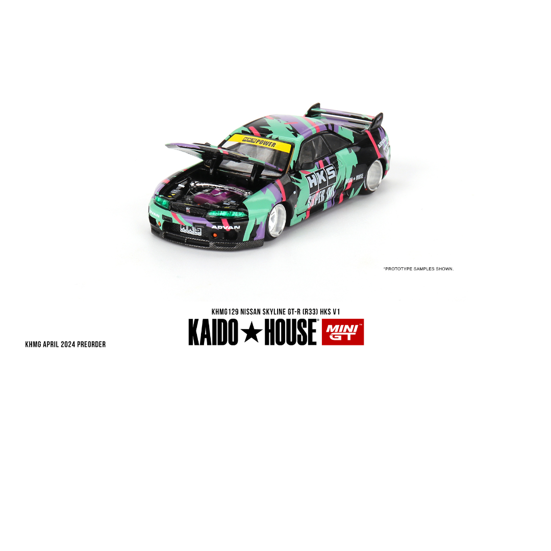 KAIDO HOUSE NISSAN SKYLINE GTR R33 HKS V1 1995 # 780 129