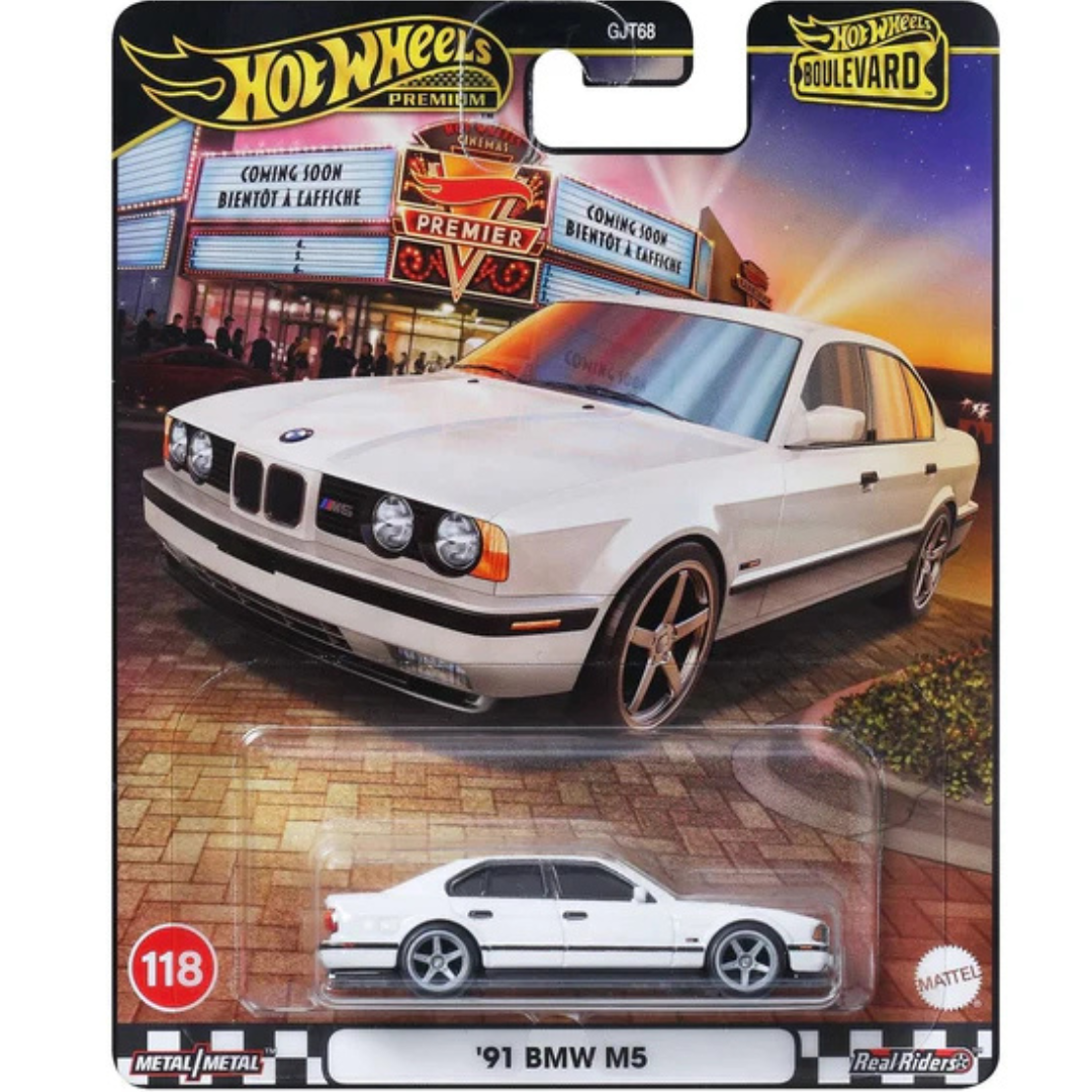Hot Wheels Premium Boulevard 1991 BMW M5 #118 JBL24