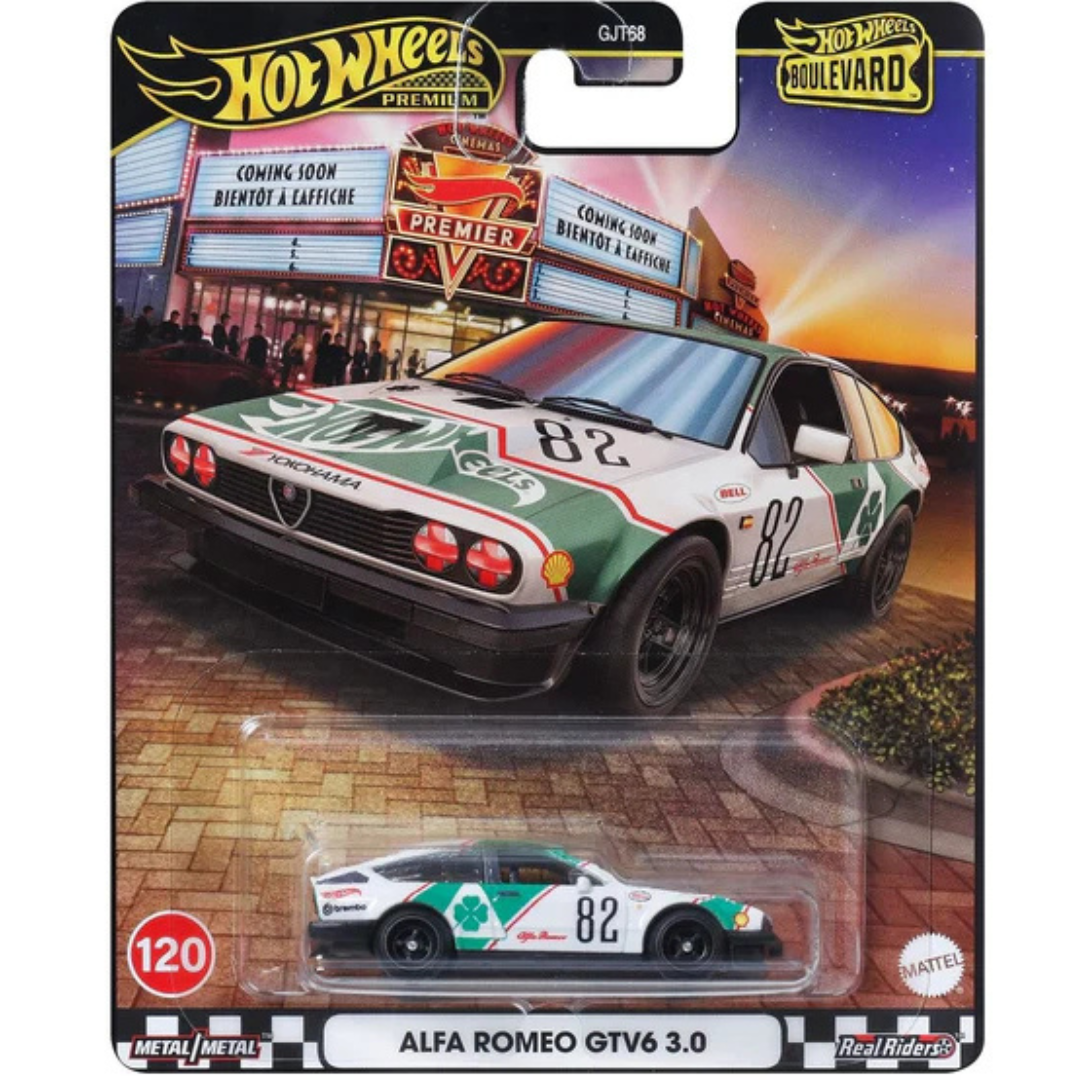 Hot Wheels Premium Boulevard Alfa Romeo GTV6 3.0 #120 JBL16