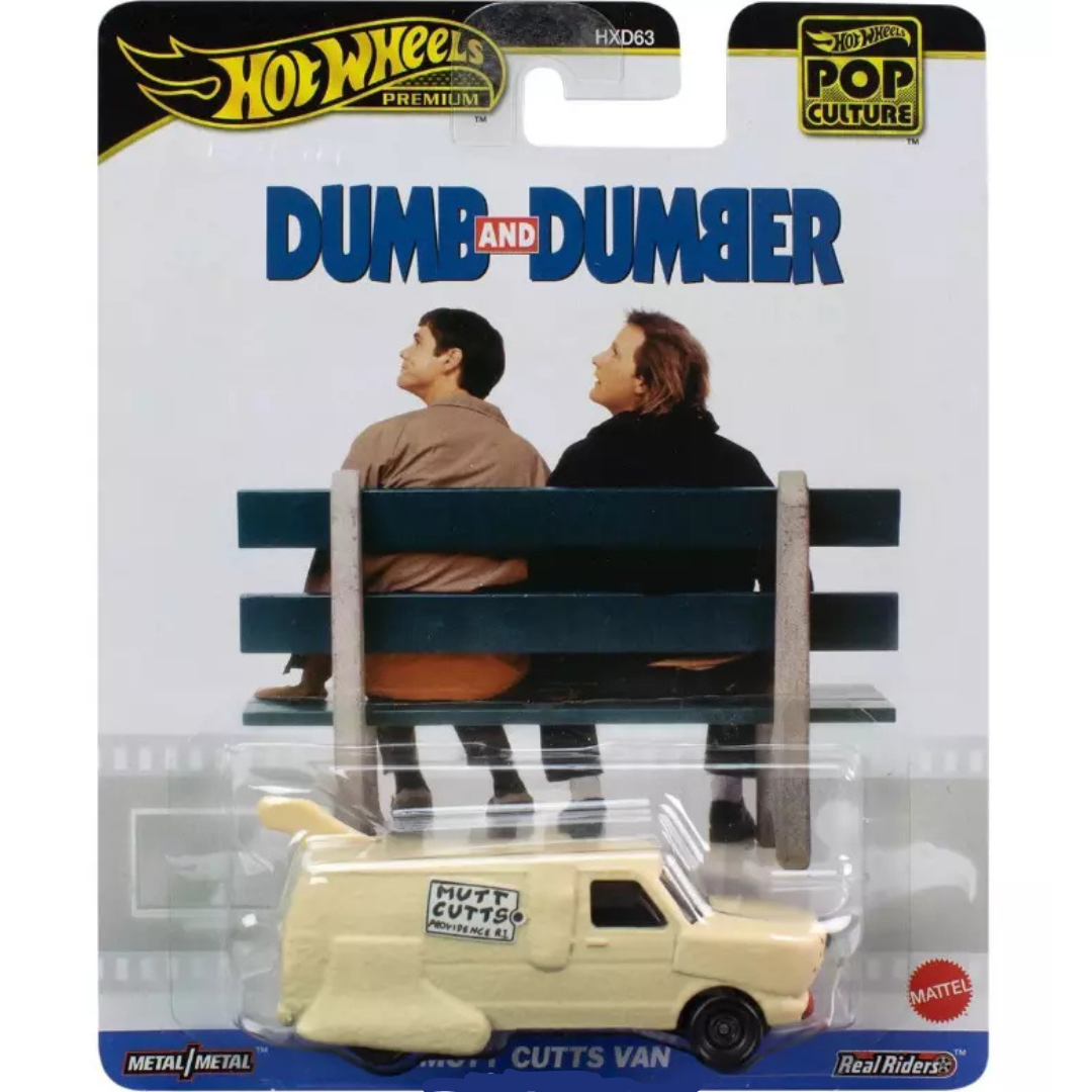 Hot Wheels Premium Mutt Cutts Van Dumb & Dumber HVJ35