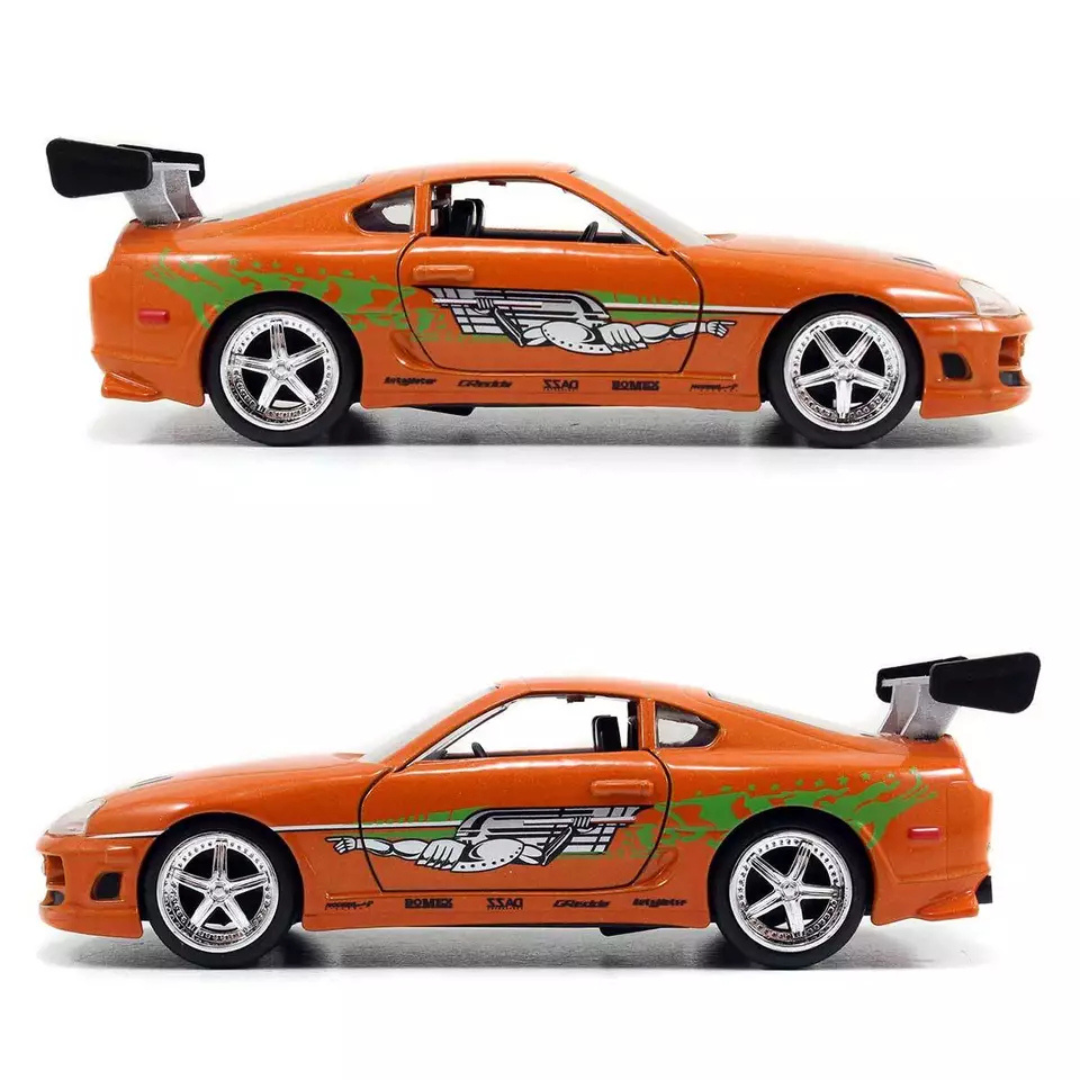 Jada 1/32 1995 Toyota Supra Naranja Fast and Furious