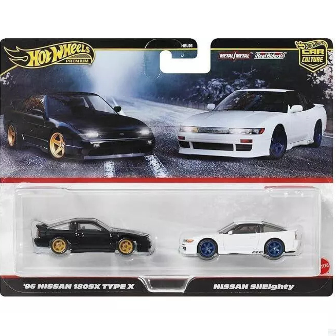 %%% Hot Wheels Premium duo 180SX / Nissan SilEighty