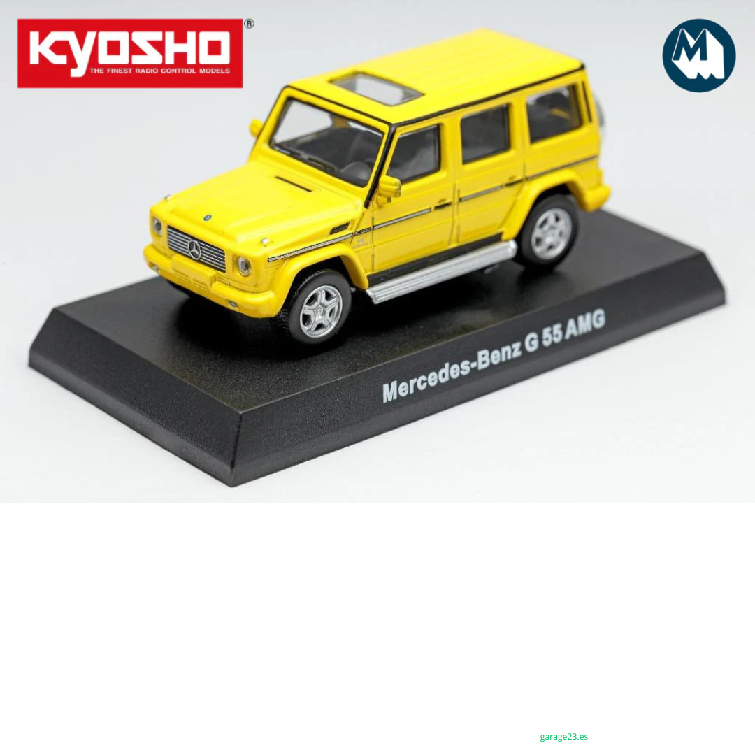 %%% Kyosho 1/64 Mercedes Benz AMG G55, yellow