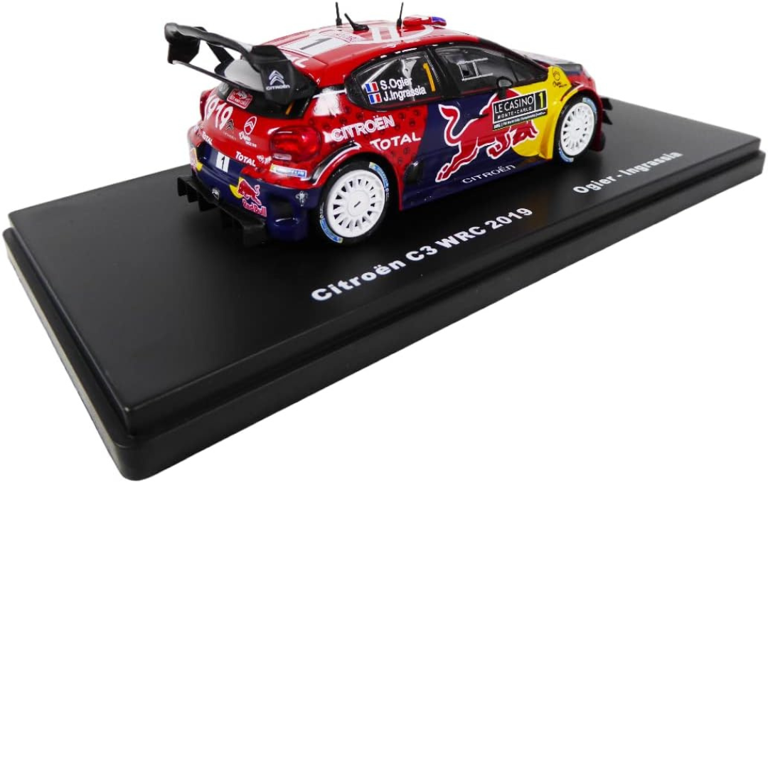 Magazine Models 1/43 2019 Citroen C3 RC #1 Aogier & Ingrassia Rally Monte Carlo Rally WRC