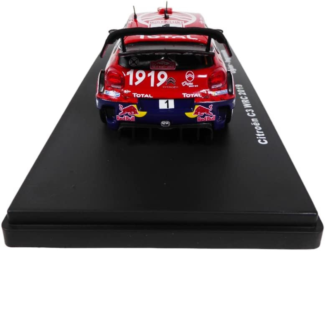 Magazine Models 1/43 2019 Citroen C3 RC #1 Aogier & Ingrassia Rally Monte Carlo Rally WRC