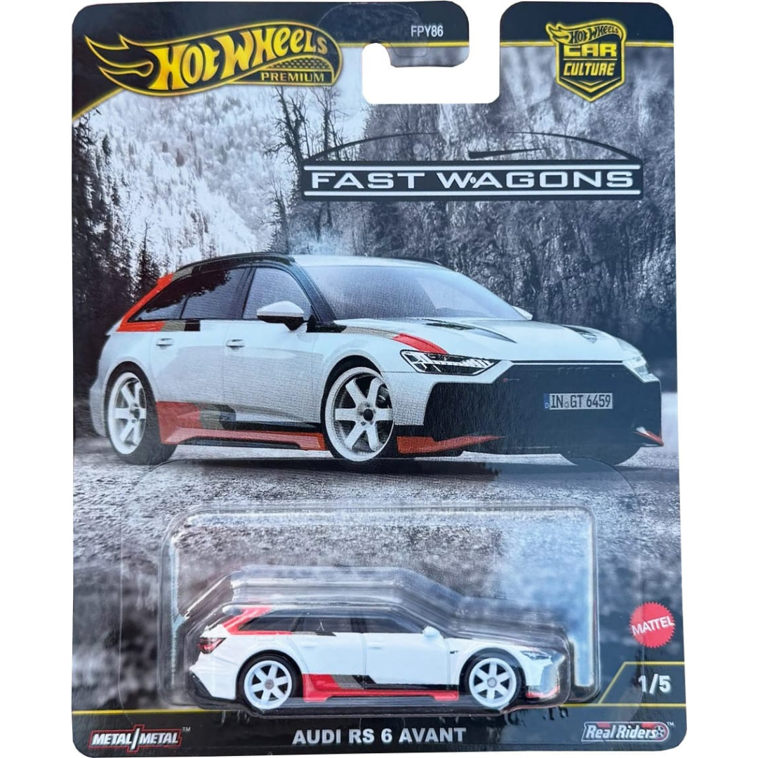 Hot Wheels Premium Fast Wagon Audi RS 6 Avant