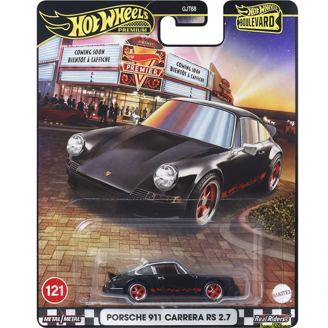 Hot Wheels Premium Boulevard Porsche 911 Carrera 2.7 RS # 121 JBL19