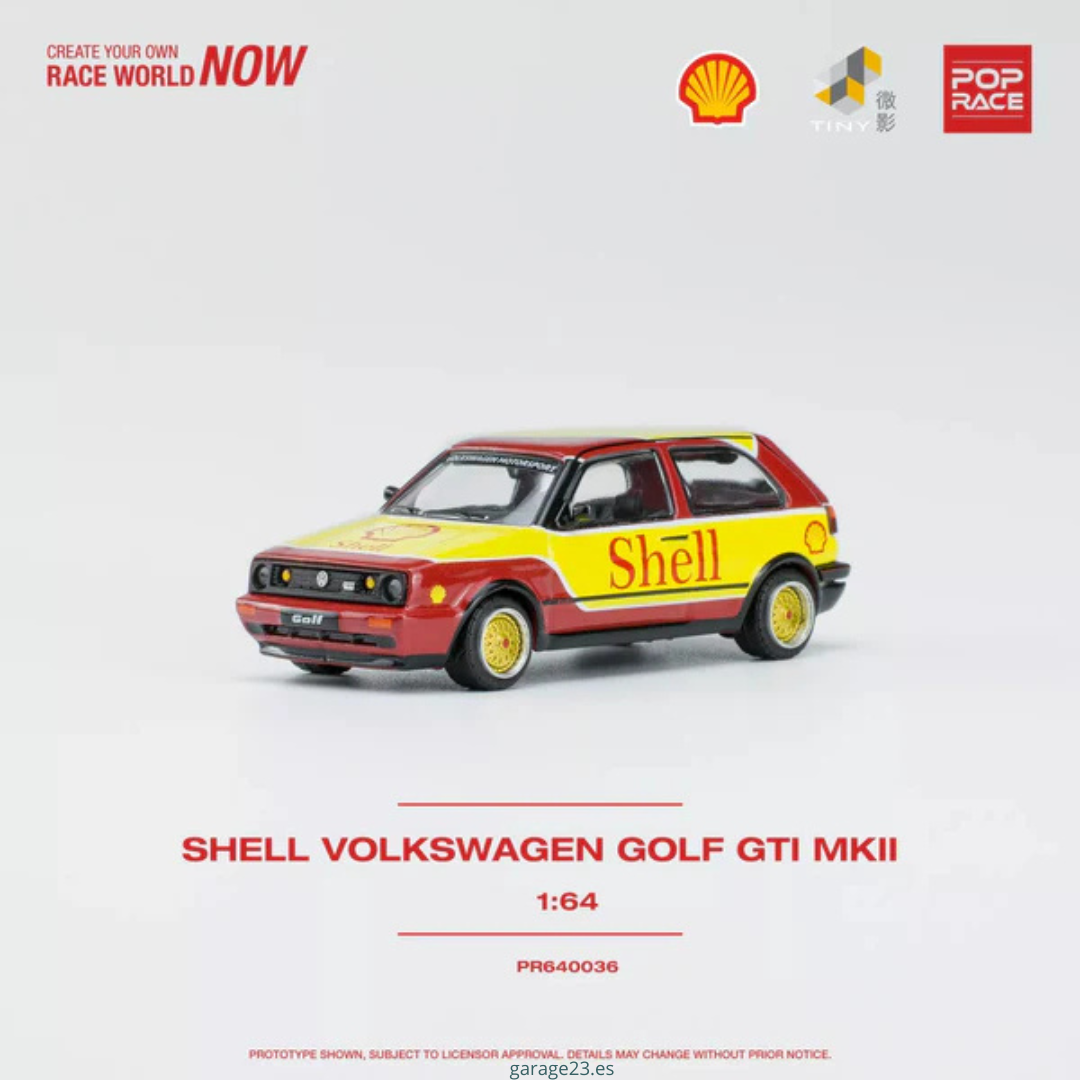 POP RACE Volkswagen Golf GTi MKII **SHELL** 1.64