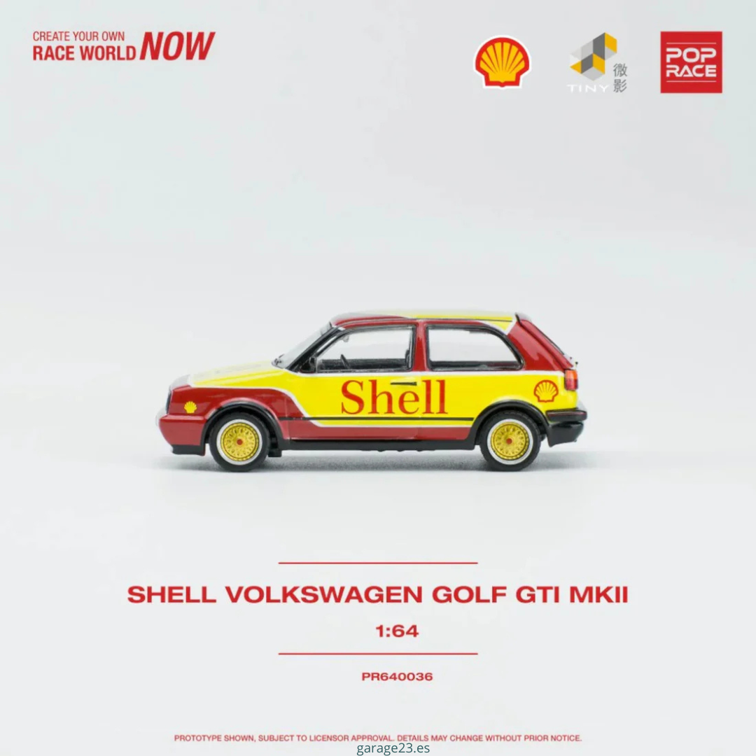 POP RACE Volkswagen Golf GTi MKII **SHELL** 1.64