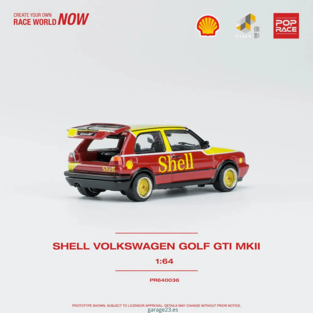 POP RACE Volkswagen Golf GTi MKII **SHELL** 1.64