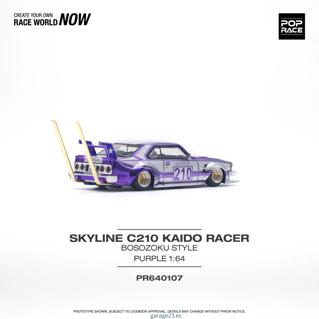 Pop Race Skyline C210 Kaido Racer Bosozoku Style