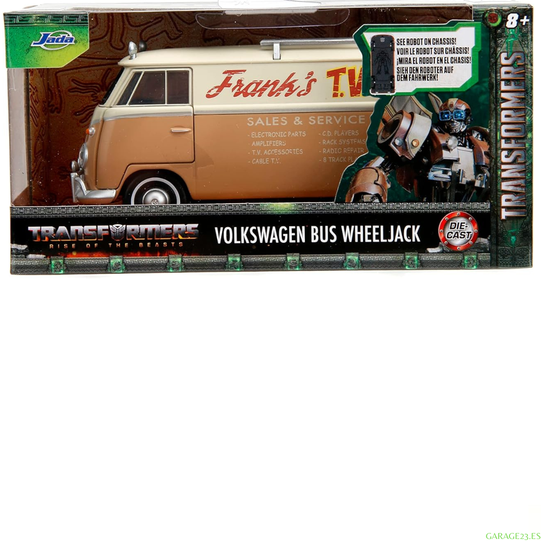 JADA 1/32 Volkswagen Bus Wheeljack (T7) Transformers