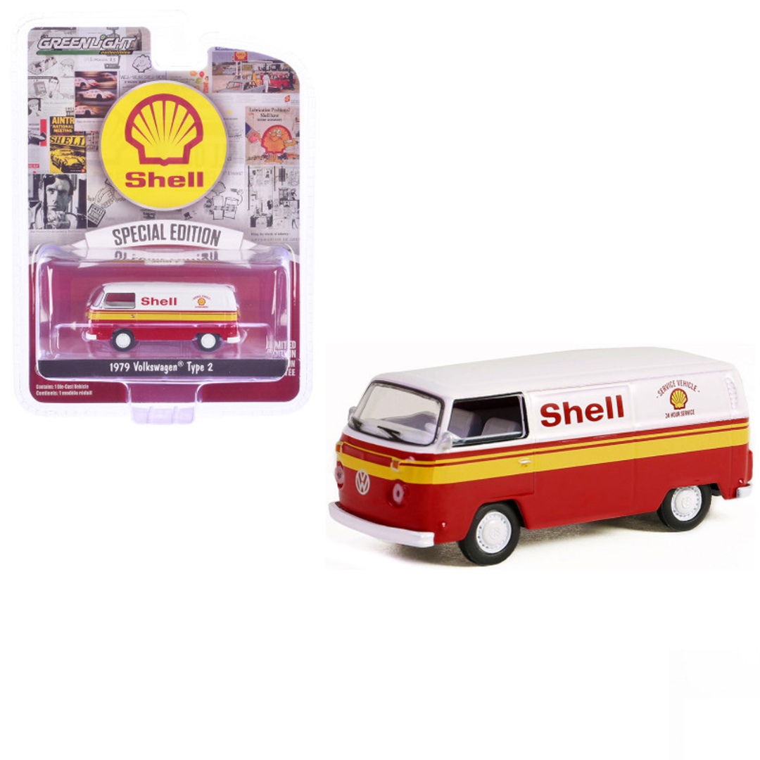 Greenlight 1979 Volkswagen Type 2 Panel Van Shell Oil Special Edition Series 2