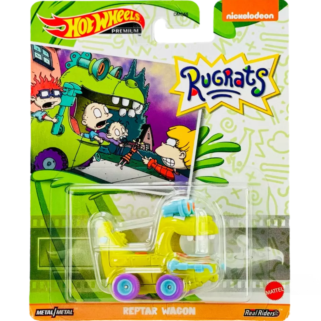 Hot Wheels Premium Raptor Wagon, Rugrats Retro