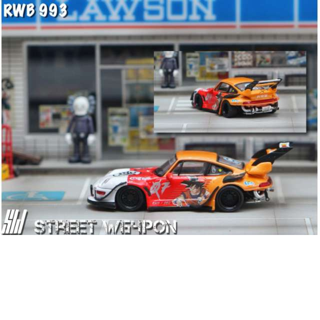 Street Weapon Porsche RWB 993 Goku Street Warrior 1.64