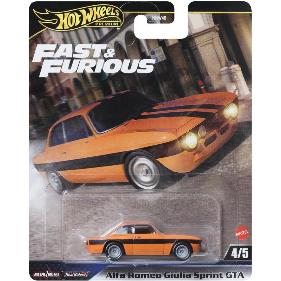 Hot Wheels Premium Alfa Romeo Giulia Sprint GTA Fast And Furious