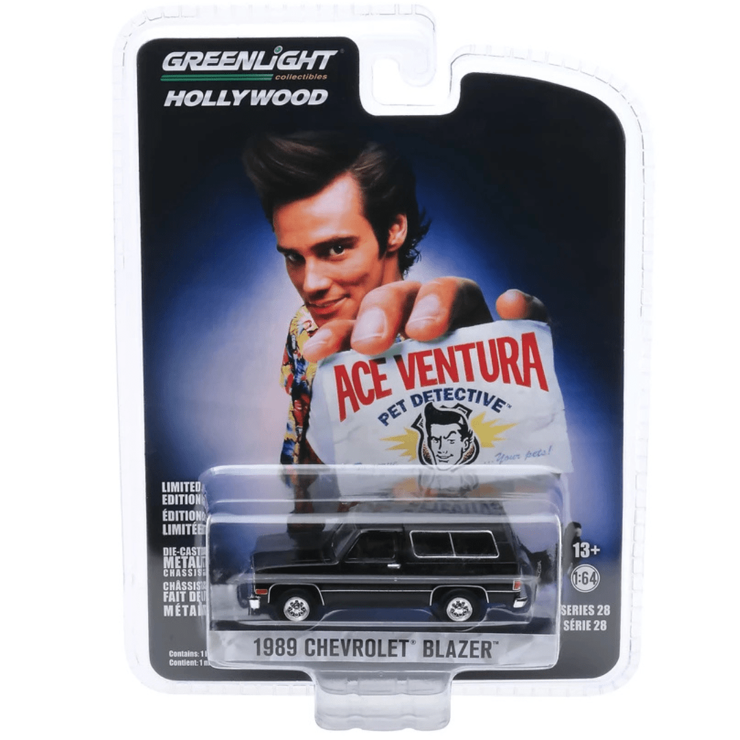 Greenlight Chevrolet Blazer Ace Ventura Detective de mascotas 1989 - Garage23