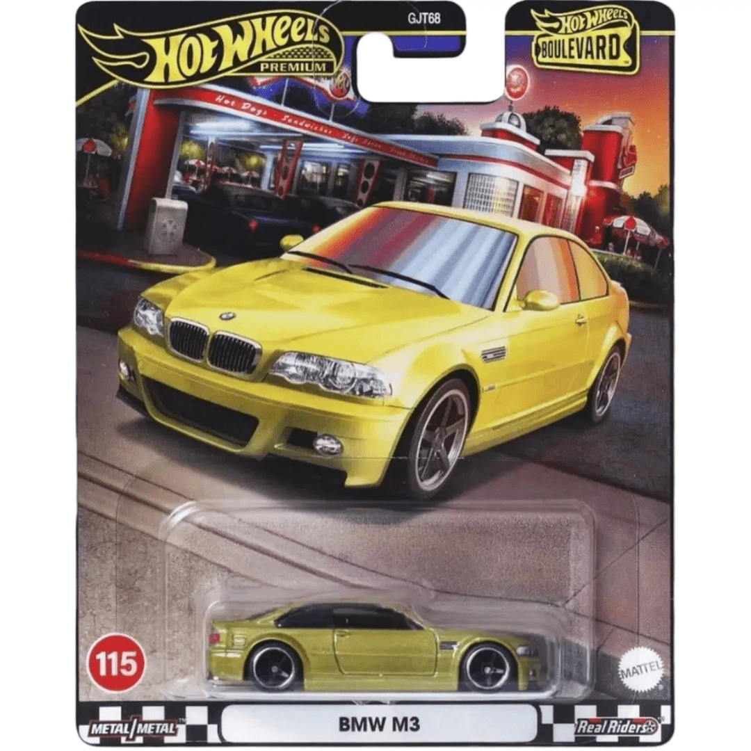 Hot Wheels Premium BMW M3 Boulevard # 115 Gold - Garage23