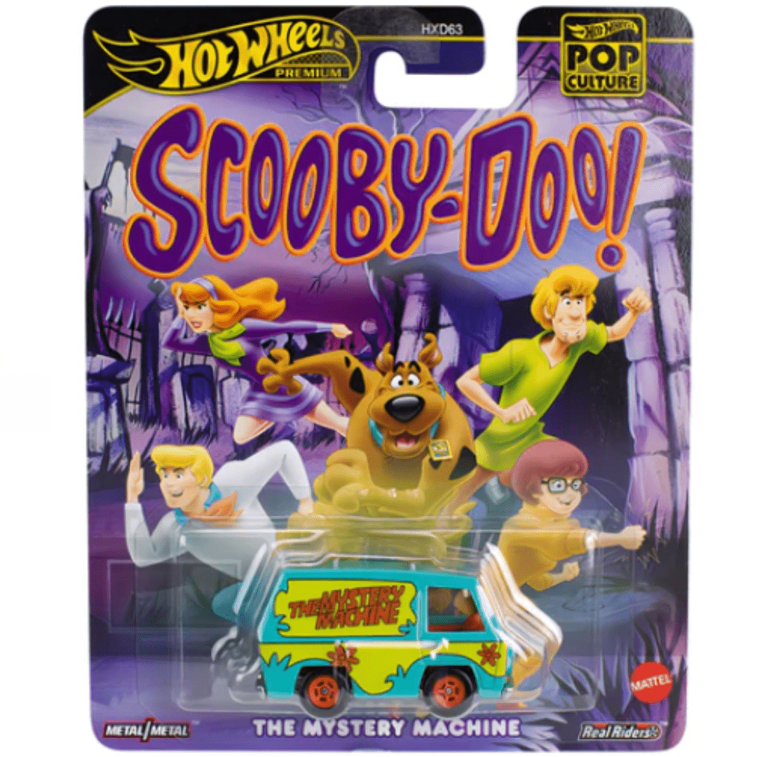 Hot Wheels Premium Scooby Doo The Mistery Machine Pop Culture - Garage23