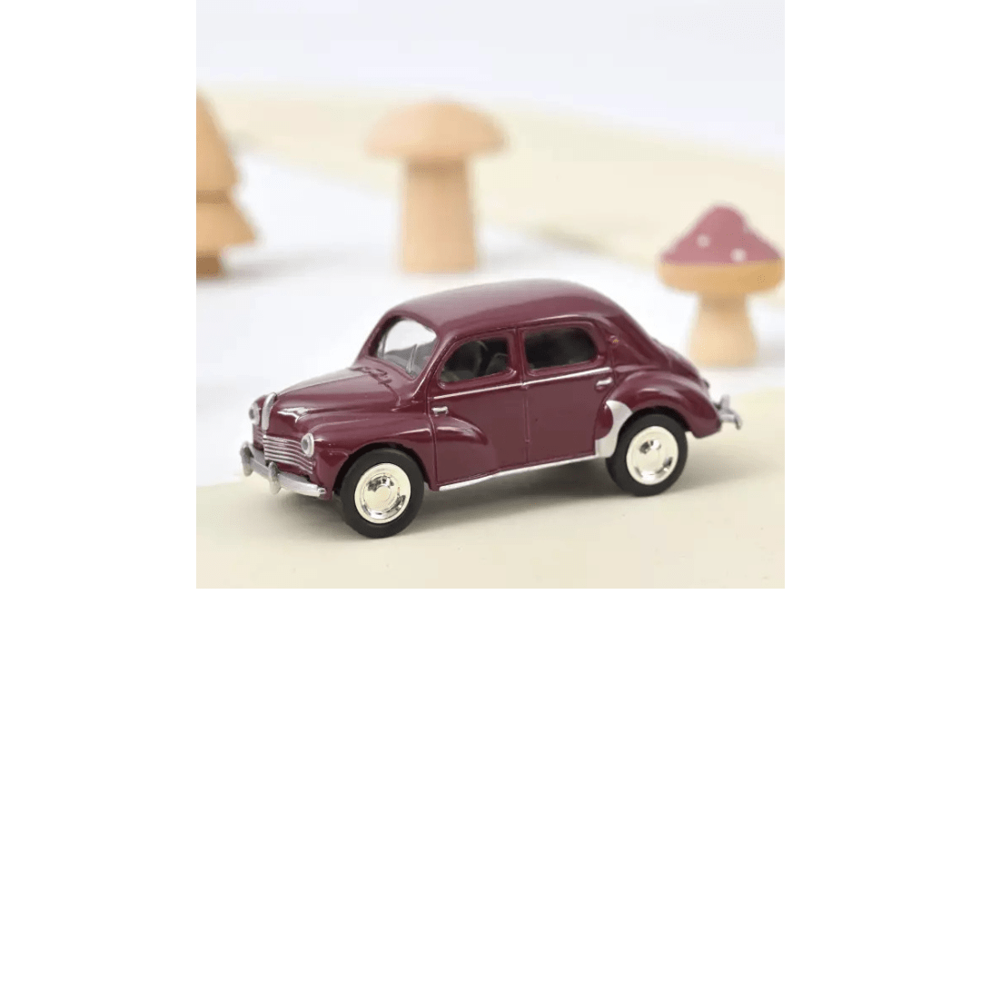 Norev 1/64 1950 Renault 4CV, marrón - Garage23