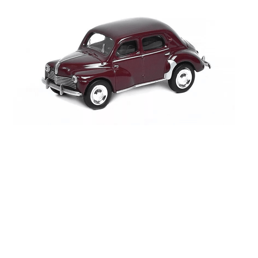 Norev 1/64 1950 Renault 4CV, marrón - Garage23