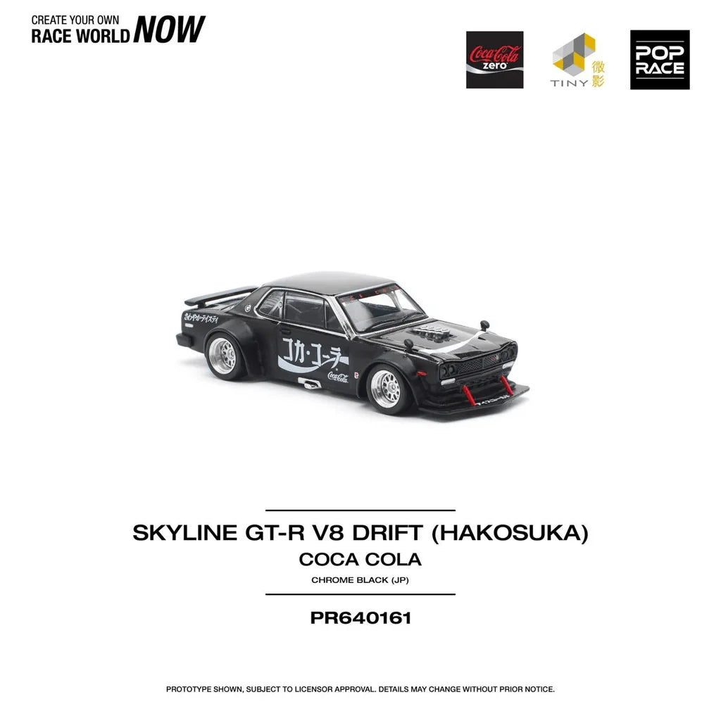 POP RACE Skyline GTR Drift Hakosuka Coca-Cola Zero # 161