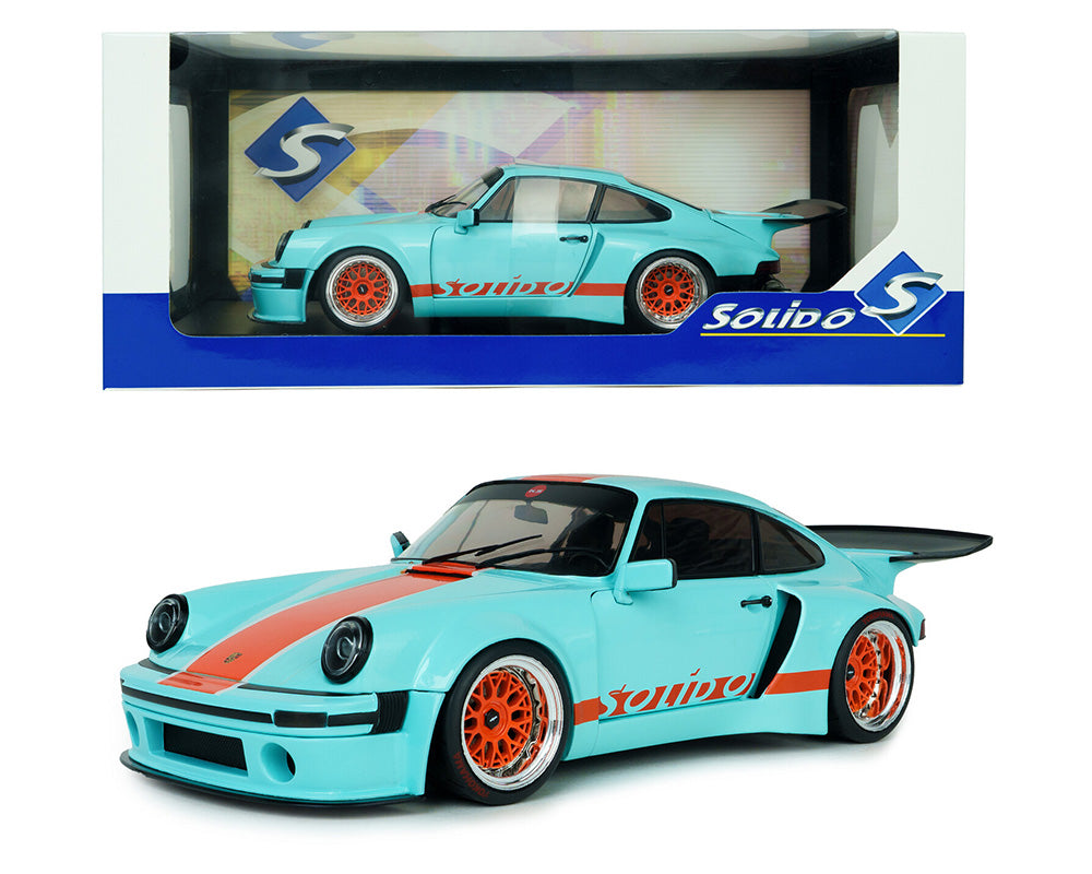 1/18 Solido 2026 Porsche 911 KS R By Khyzyl Saleem #56 Blue Orange soli1810504