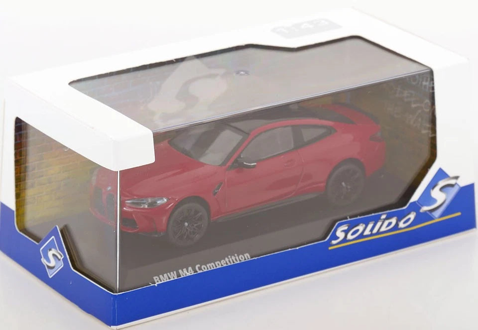 Solido 1/43 2023 BMW M4 G82 Competition Red