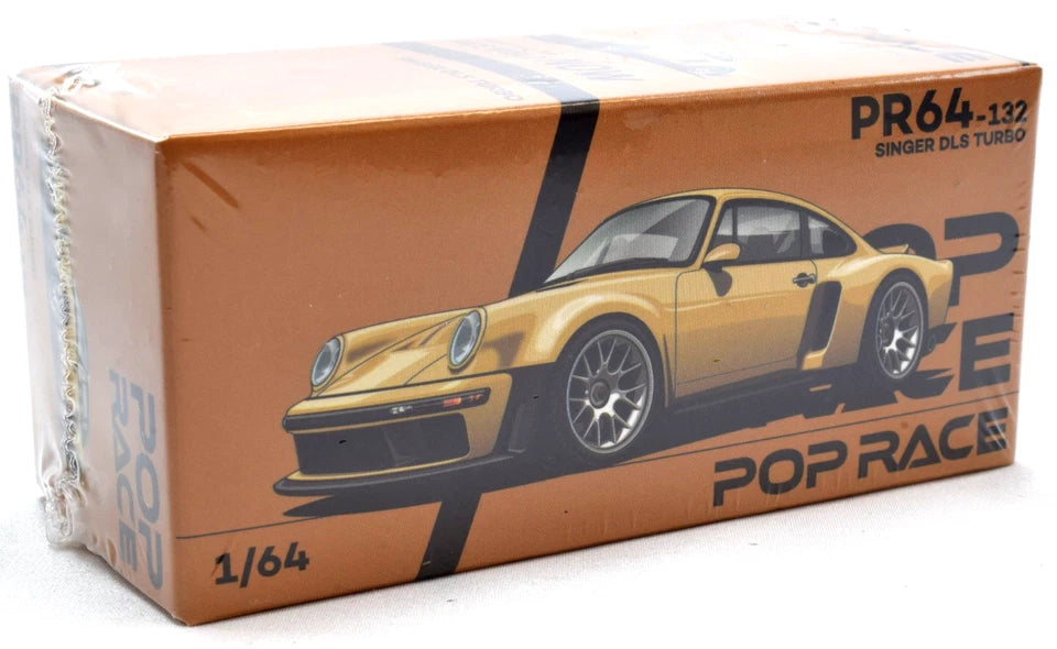 Pop Race Porsche Singer DLS Turbo Road Gold # 132