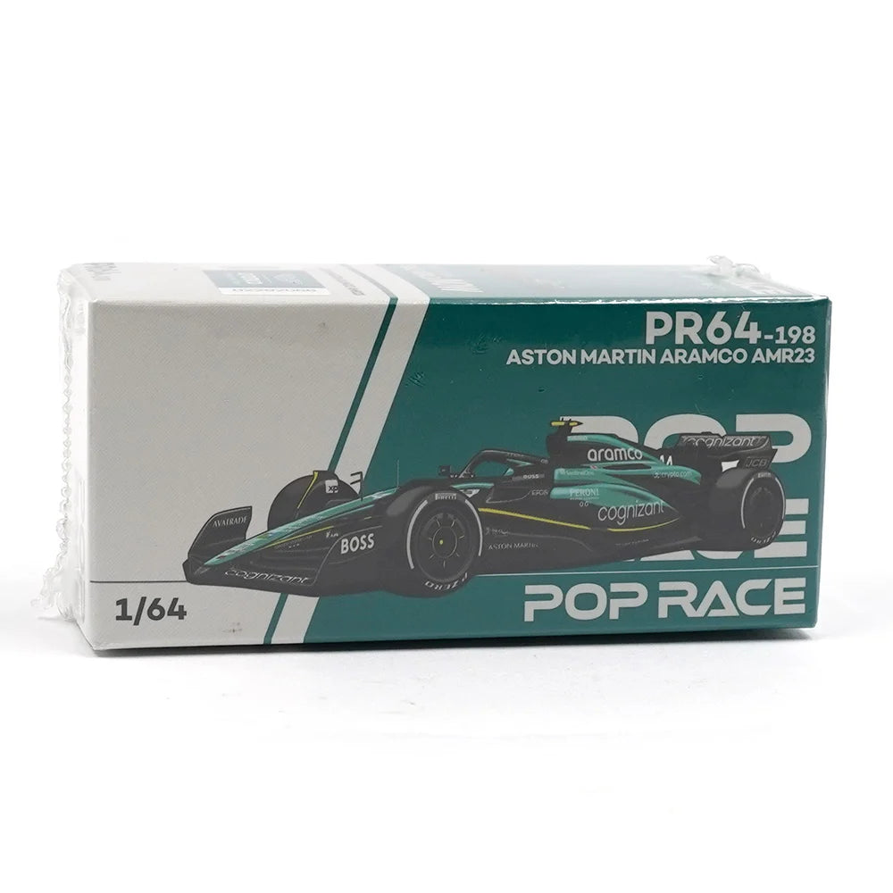 Pop Race Fernando Alonso Aston Martin AMR23 F1 #14  # 198 PR640198