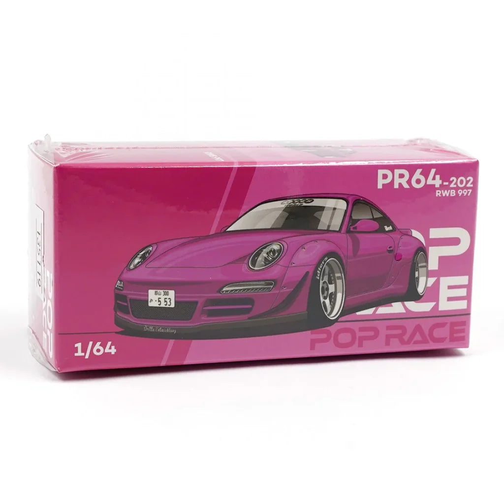 Pop Race Porsche 911 RWB 997 Pink # 202  1.64