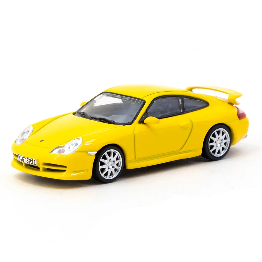TARMAC WORKS 1.64 Porsche 911 GT3 (type 996) Yellow TC-T64G-069-YL
