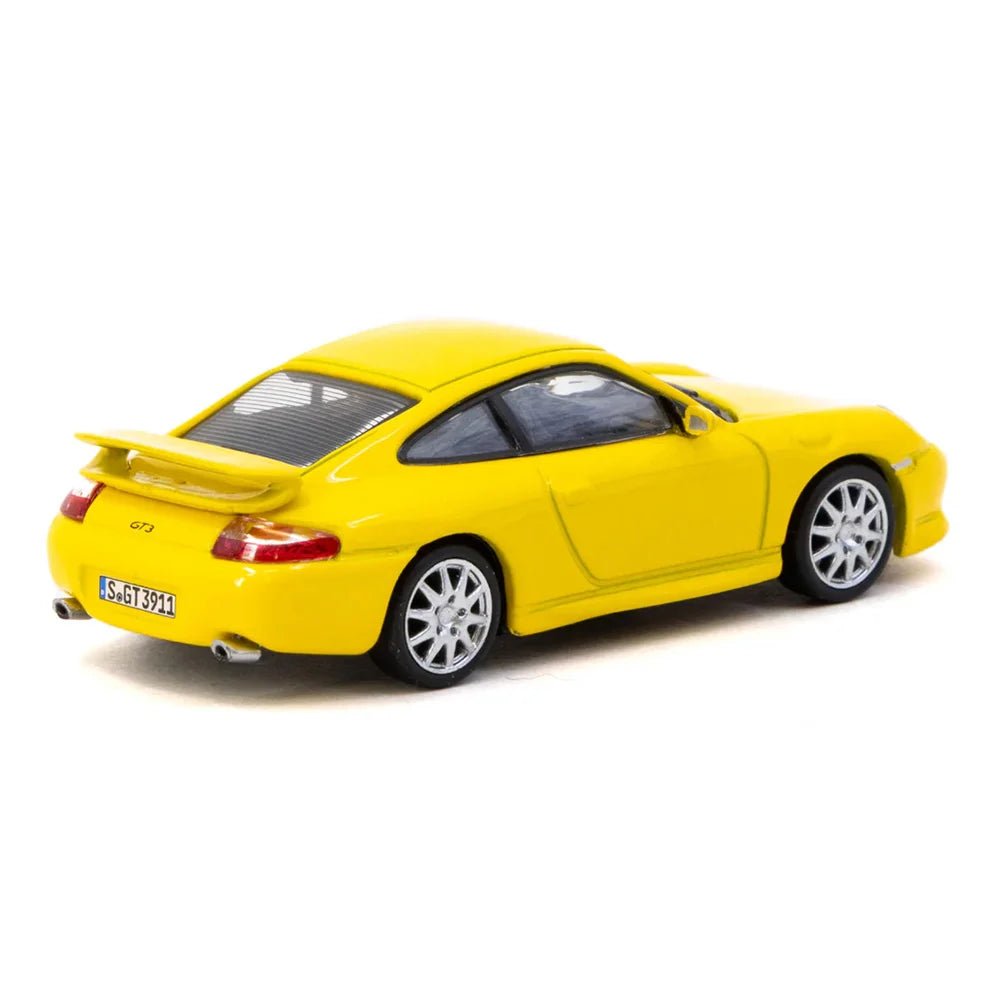TARMAC WORKS 1.64 Porsche 911 GT3 (type 996) Yellow TC-T64G-069-YL