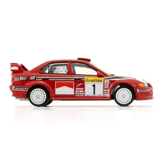 BM Creations 1/64 1999 Mitsubishi Lancer EVO VI #1 Campeón Rally Montecarlo