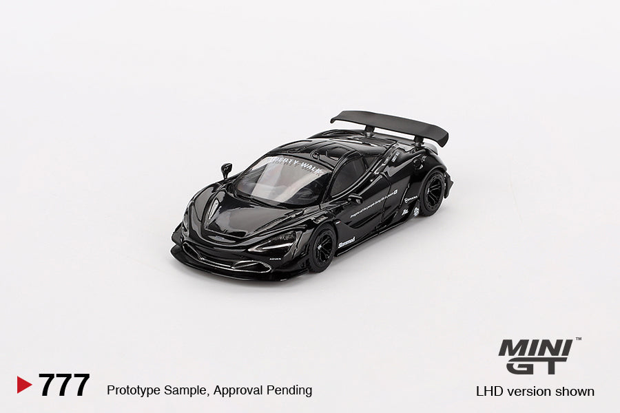 MINI GT McLaren 720S LB ★ Works Black # 777