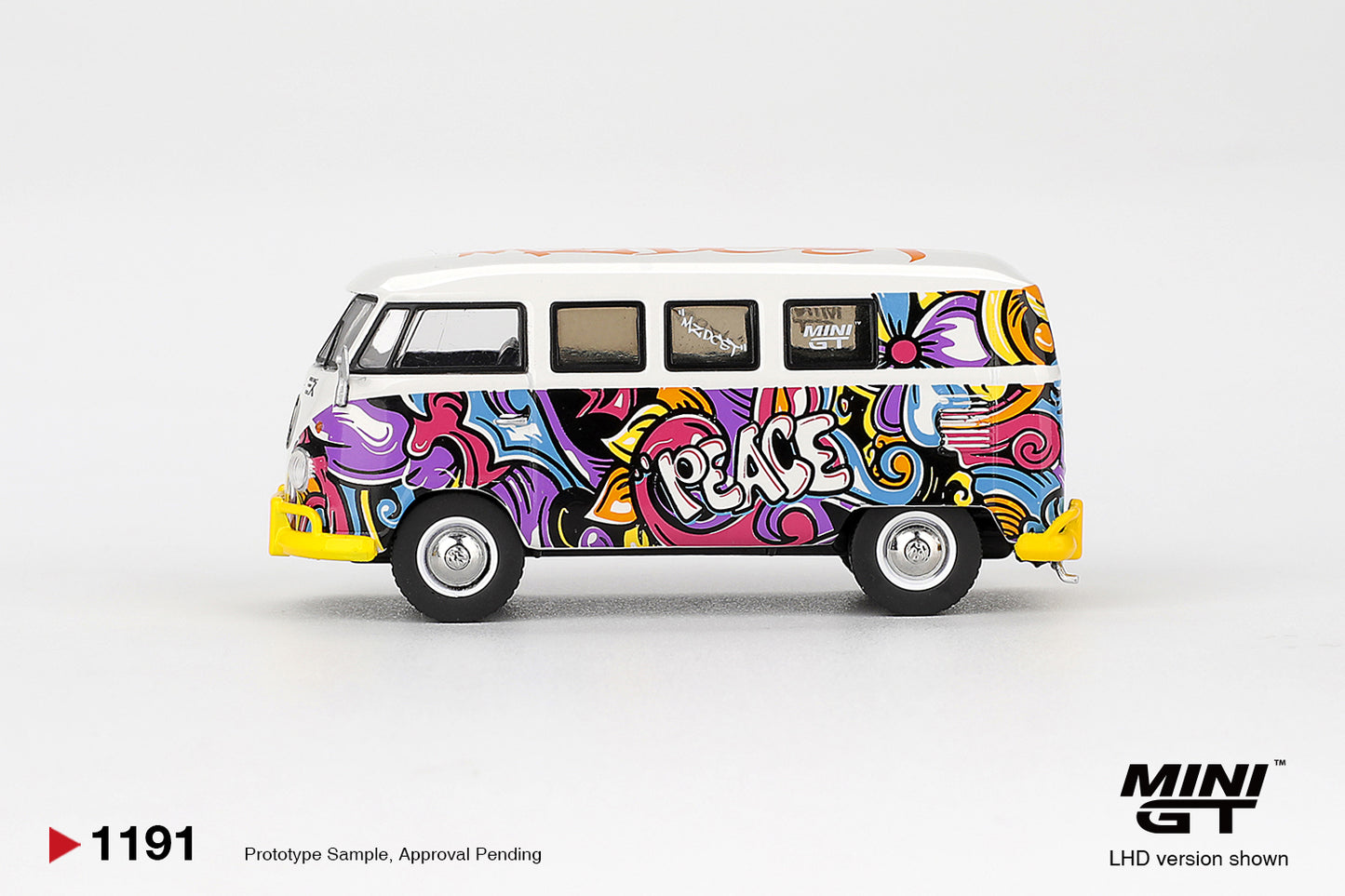 MINI GT VOLKSWAGEN T1 MICRO BUS MIZU DESIGN 1967 # 1191