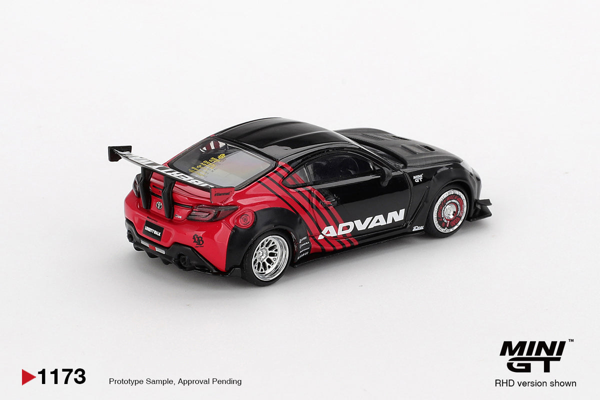 MINI GT Toyota GR86 LB ★ Nation Advan # 1173